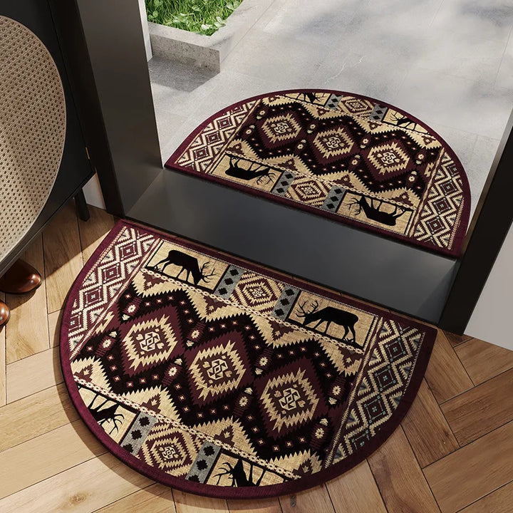 RetroCharm | High-Quality Half-Round Doormat