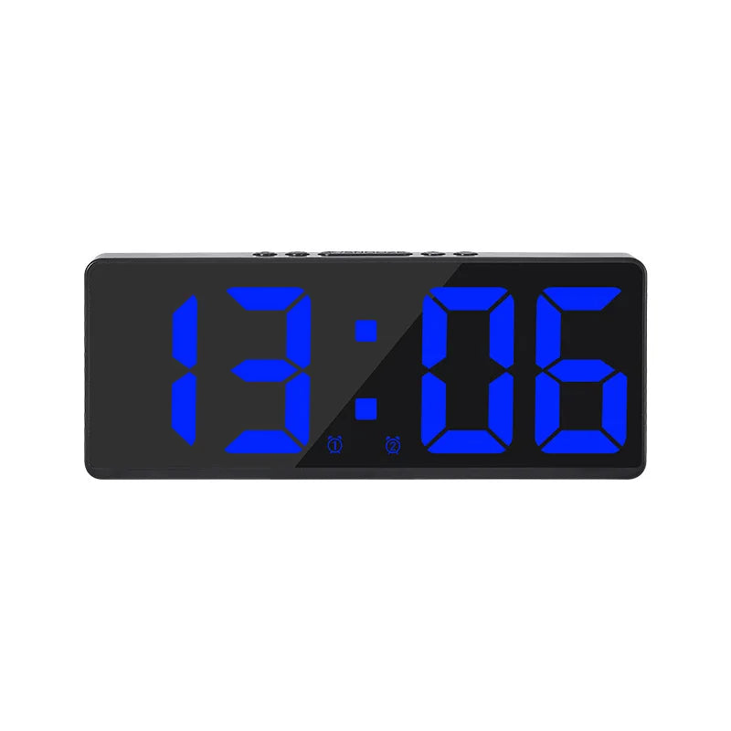 TalkTime | Voice-Controlled LED Clock for a Silent Night
