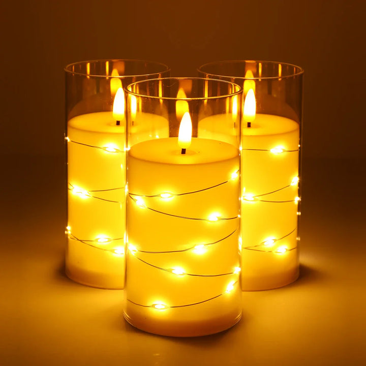 FestiveFlame | Electronic Candle for Christmas & Weddings
