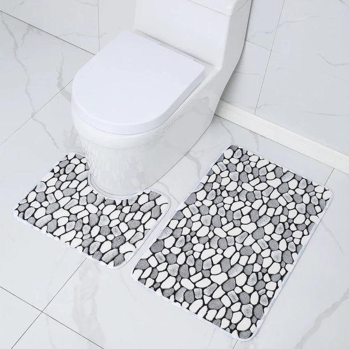 ShowerGuardEase | Anti-Slip Toilet Seat & Mat Set