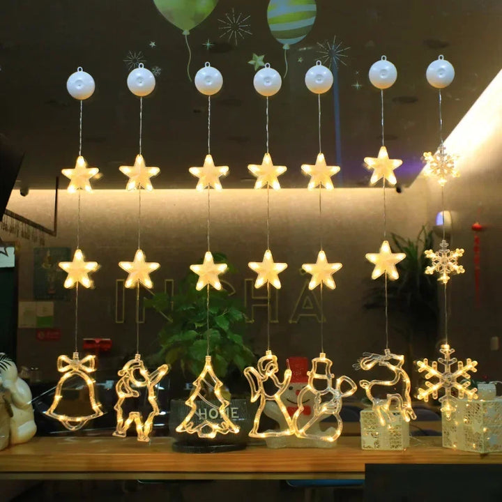 SparkleLights | Snowflake Star LED Lamp