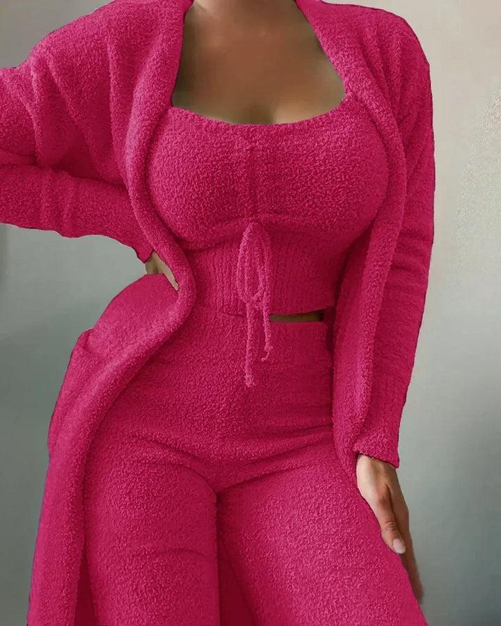 CozyLuxe | Soft Fleece Pajama for Autumn & Winter