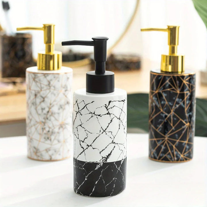 PurePress | Marble Lotion Dispenser