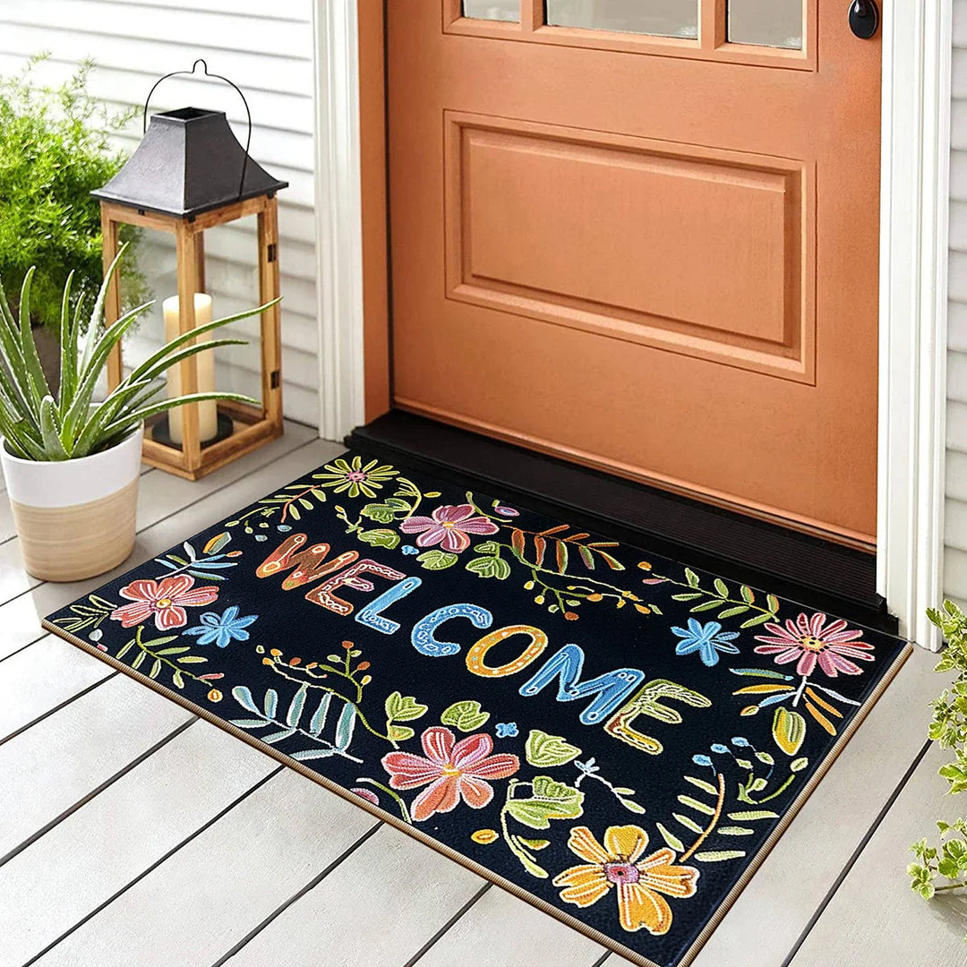 FloraStep | Charming Flower Doormat