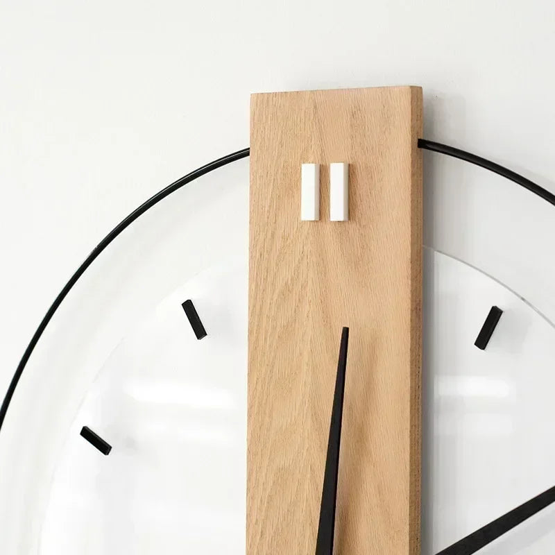 SilentElegance | Luxury Wooden Wall Clock
