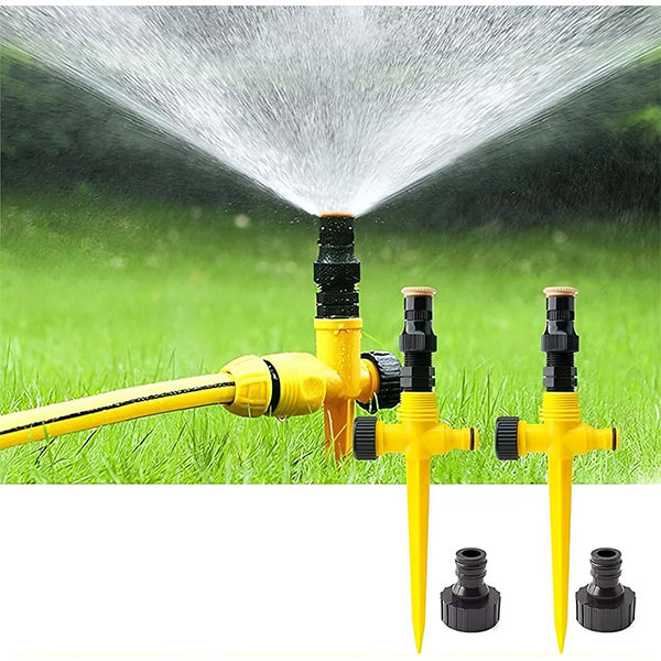 AquaSpin – 360° Garden Sprinkler for Optimal Water Distribution