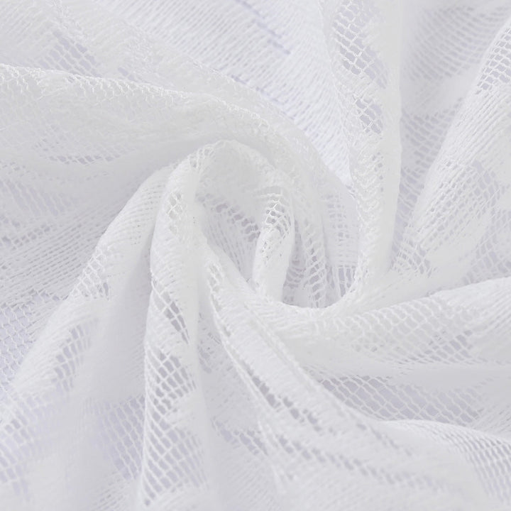 PerleVista | Elegant White Lace Curtain