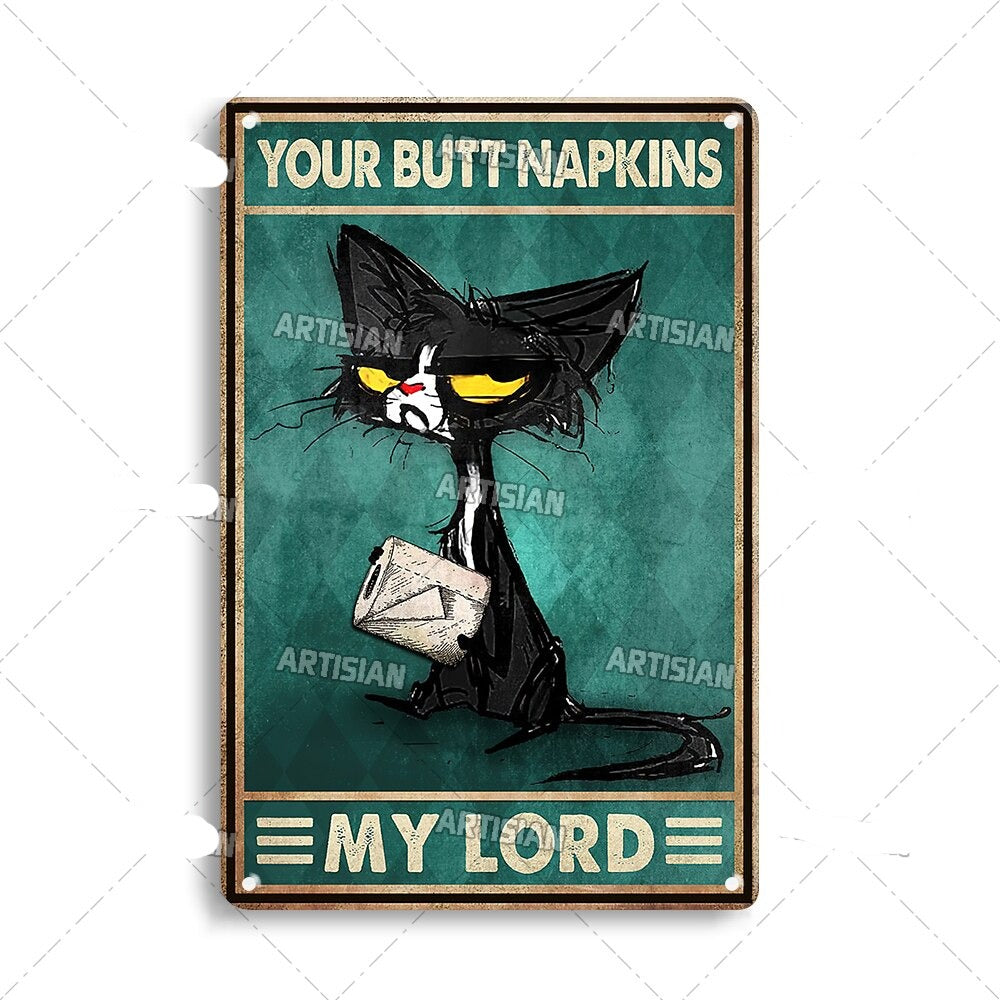 NostalgiePoes – Atmospheric Metal Wall Decoration