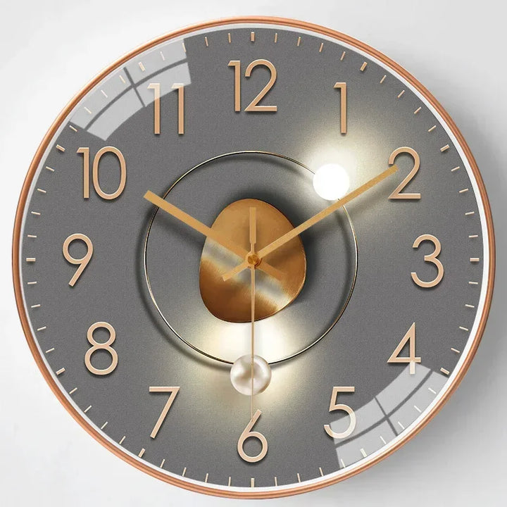SilentAura – Silent Wall Clock – Elegant and Perfect for Any Room in Your Home