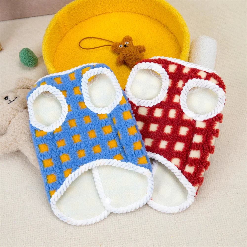 FrostyTail | Warm Fleece Jacket for French Bulldog and Chihuahua