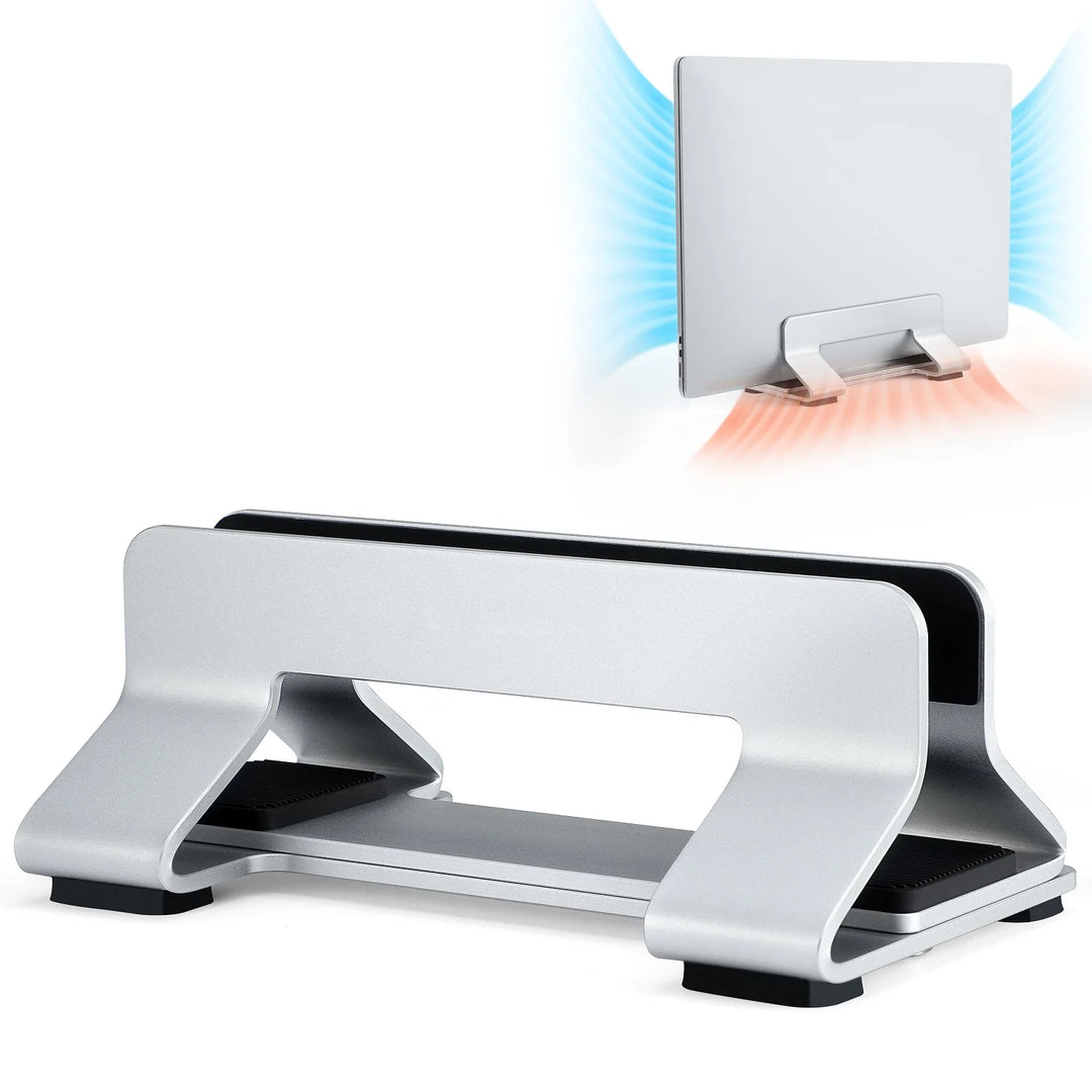 CLEVLO | Vertical Aluminum Laptop Stand (Single & Dual)