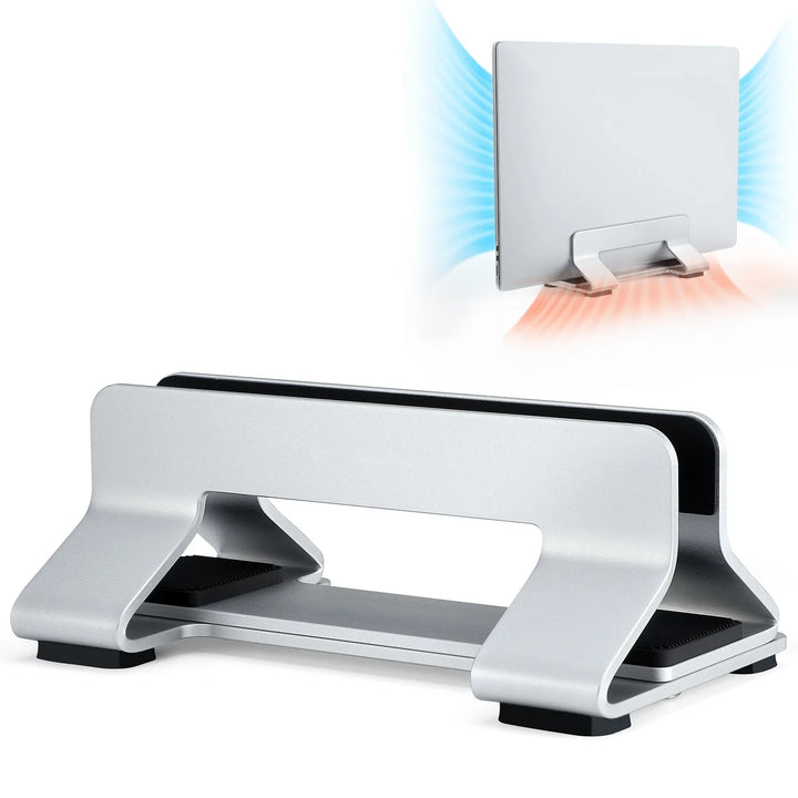 CLEVLO | Vertical Aluminum Laptop Stand (Single & Dual)