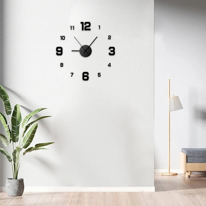 FrameLessTime | Creative Do-It-Yourself Wall Clock
