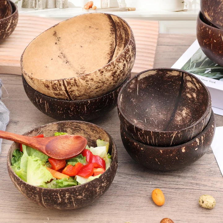CocoCraft | Handmade Wooden Dinner Set