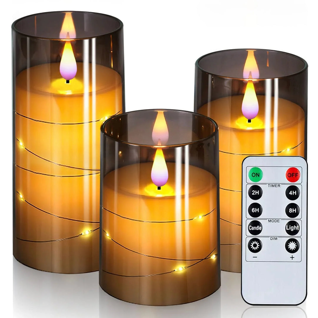 FlameMagic | 3D Flickering LED Candles for Halloween