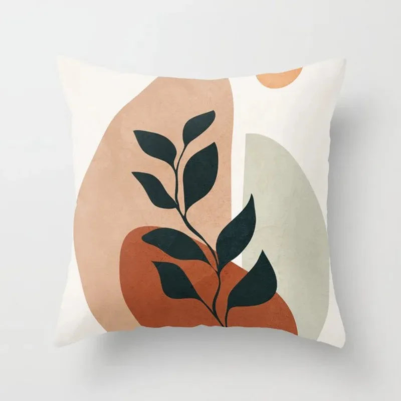 NaturesCharm | Cushion Covers with Plant Pattern for Green Lovers