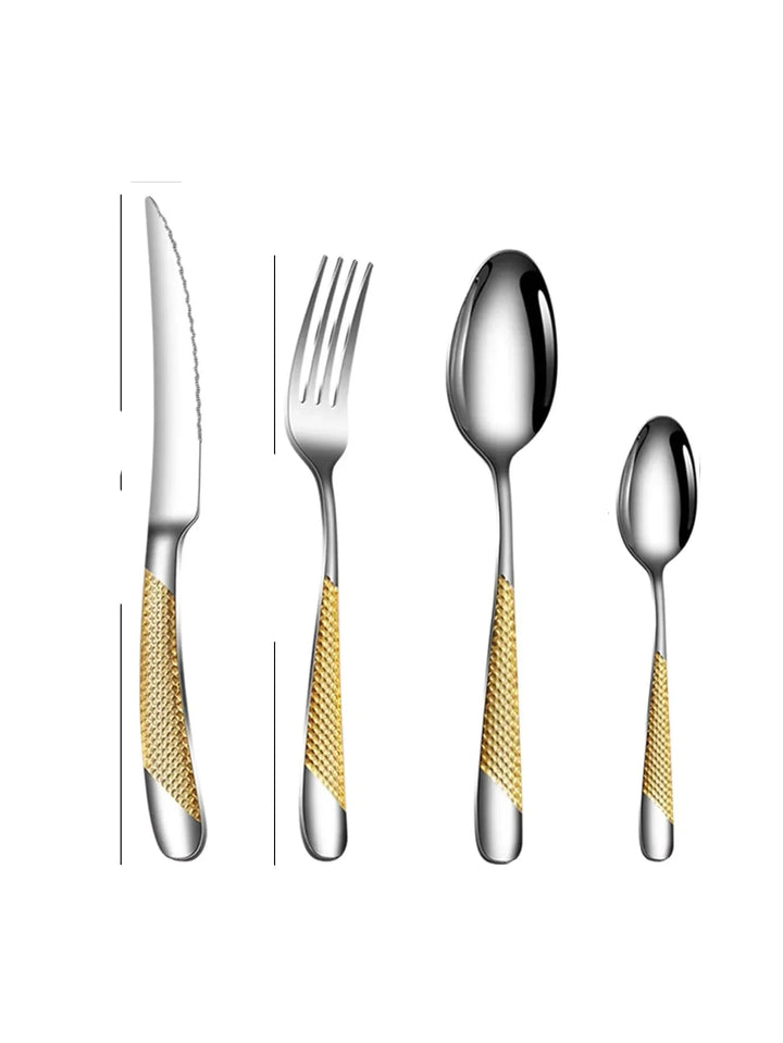 EetLuxe | Stainless Steel Cutlery Set for Home and Hospitality