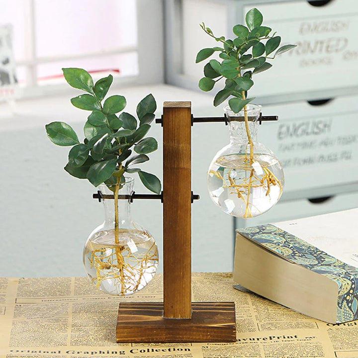 GlowPlant | Glass Table Plant Lamp