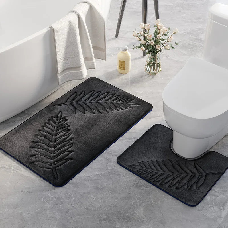 ComfortMatEase | Memory Foam Bathroom Mat Set