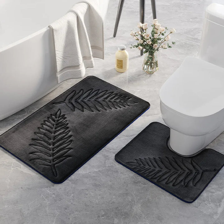 ComfortMatEase | Memory Foam Bathroom Mat Set