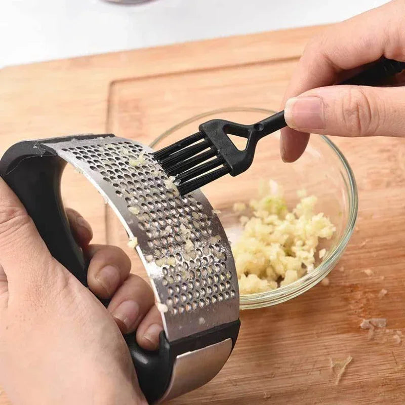 GarlicForce | Stainless Steel Garlic Press
