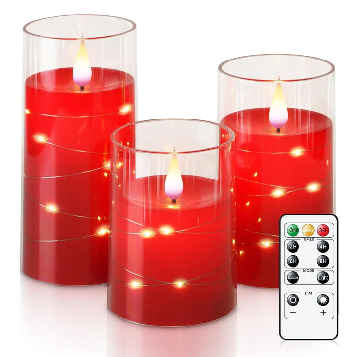 FlameMagic | 3D Flickering LED Candles for Halloween