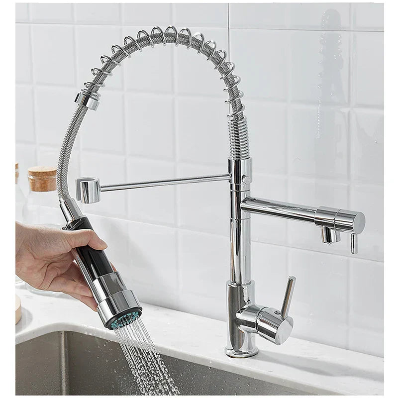 TwinStreamFlow | Modern Faucet for Better Kitchen Performance