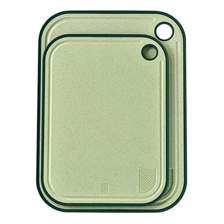 WheatStyle | Double-Sided Cutting Board with Garlic Grinder