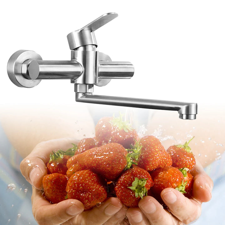 SteelMix | Elegant Wall Faucet