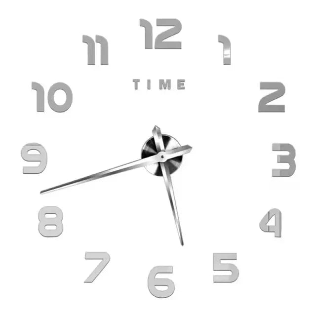 ModernMirror | 2D Quartz Wall Clock