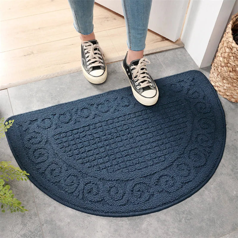 HomeEssence | Stylish Half-Round Dirt Removal Mat