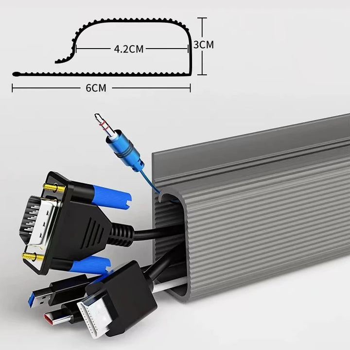 CLEVLO | Channel Cable Organizer