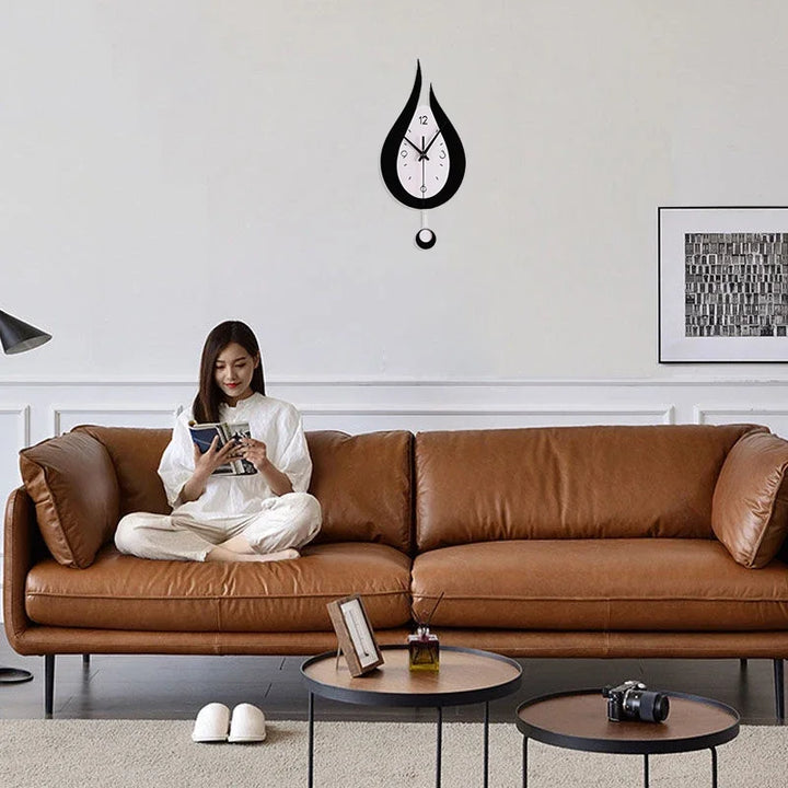 AquaStyle | Modern Acrylic Pendulum Wall Clock