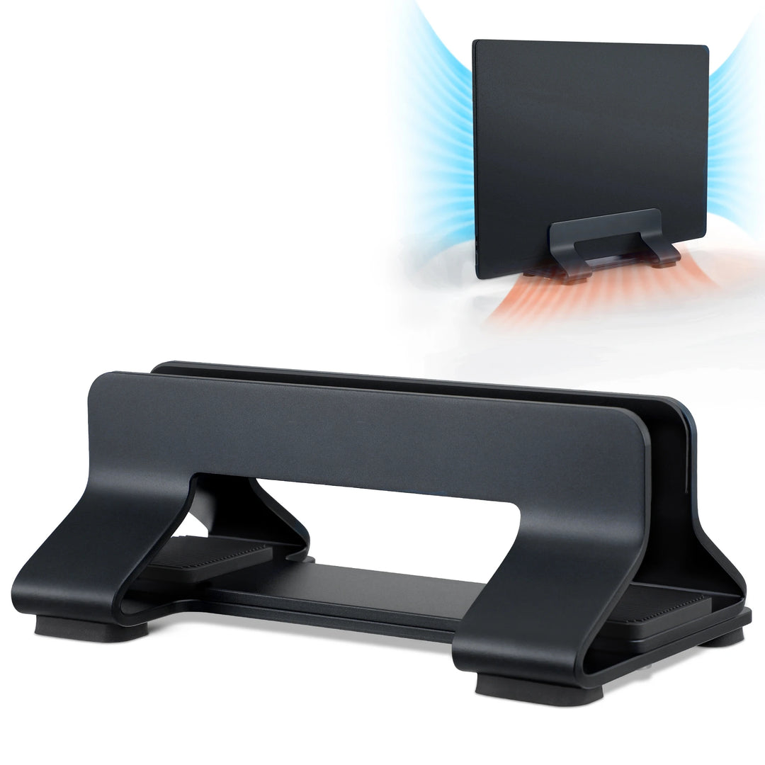 CLEVLO | Vertical Aluminum Laptop Stand (Single & Dual)