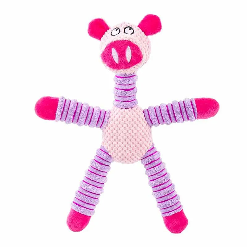 PushPaws | Squeaky Elephant Toy for Dogs and Cats