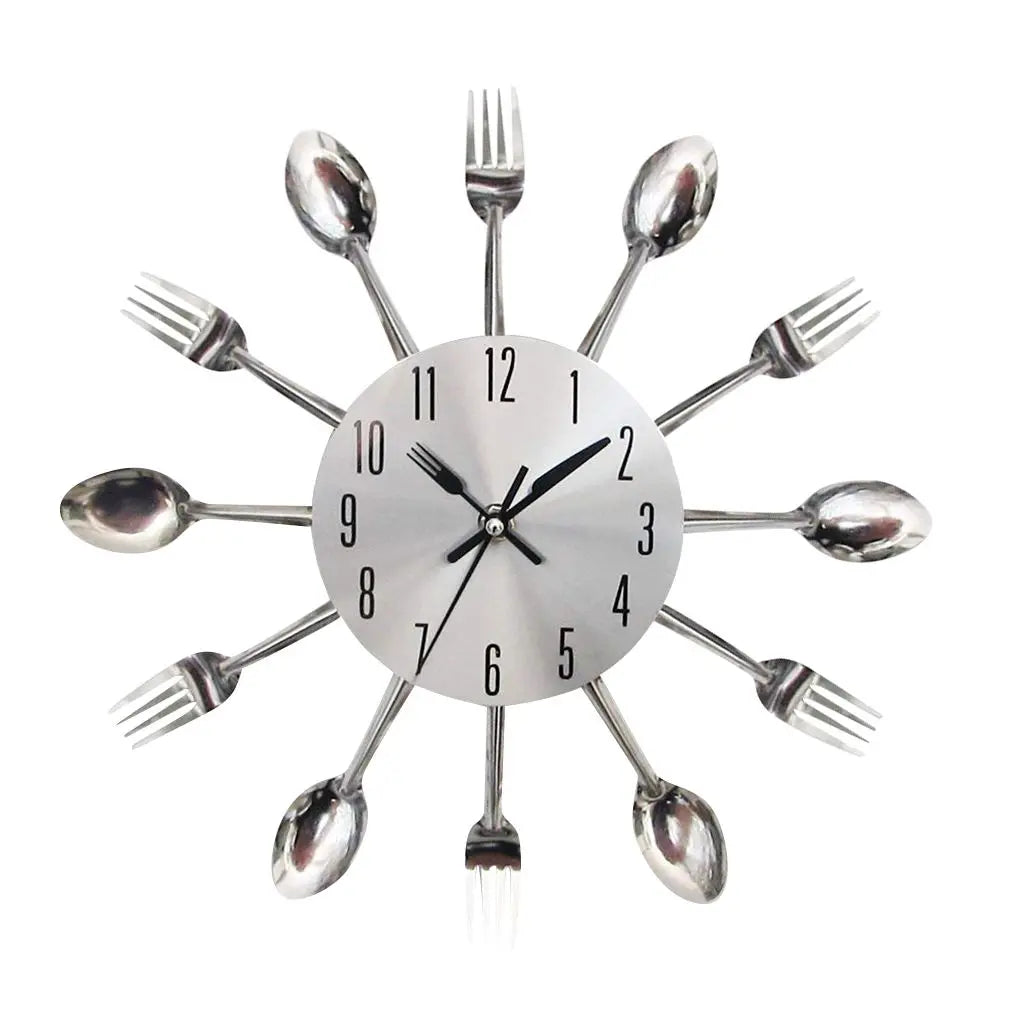 Table Art | 3D Cutlery Wall Clock