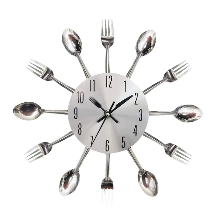 Table Art | 3D Cutlery Wall Clock