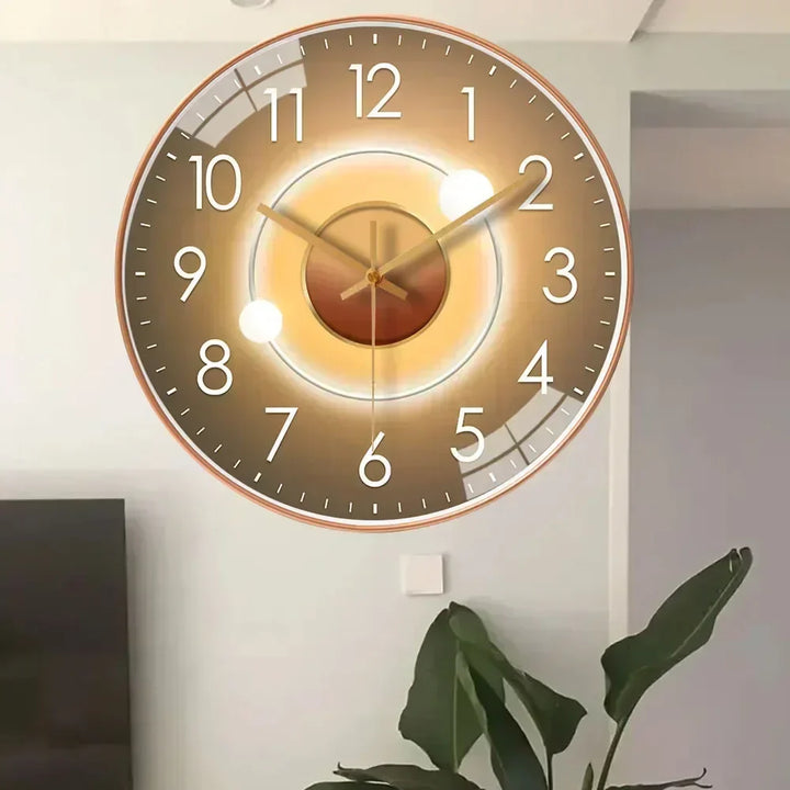 SilentAura – Silent Wall Clock – Elegant and Perfect for Any Room in Your Home