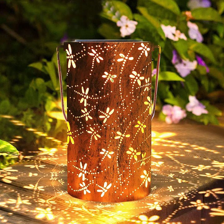ZenFly - Solar Dragonfly Lantern - Creates a Magical and Natural Atmosphere in Any Outdoor Space
