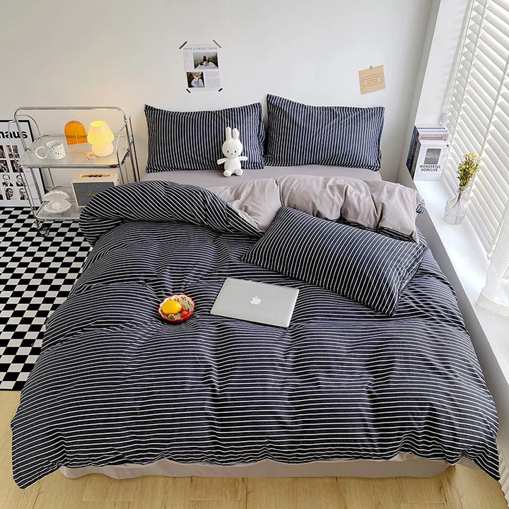 StripeCozy | Multi-Size Duvet Cover