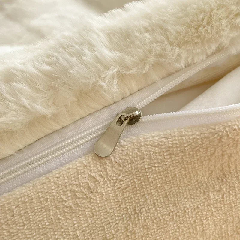 CozyFur | Plush Faux Rabbit Fur Bedding