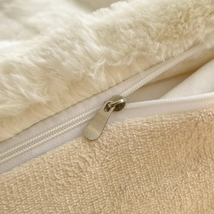 CozyFur | Plush Faux Rabbit Fur Bedding