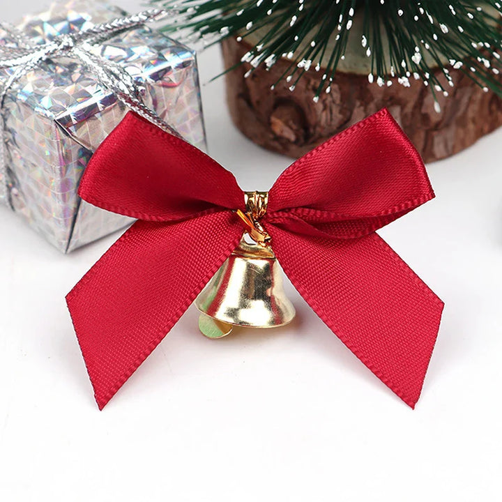 ChristmasBell | Elegant Bow with Bells for Decoration