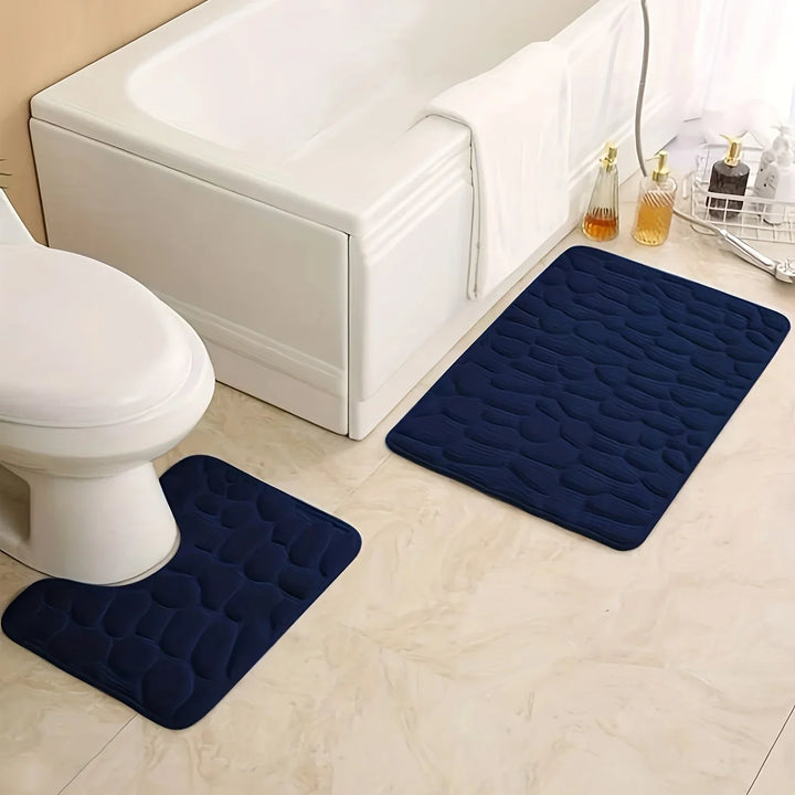 StoneGripPattern | Engraved Toilet & Door Mats