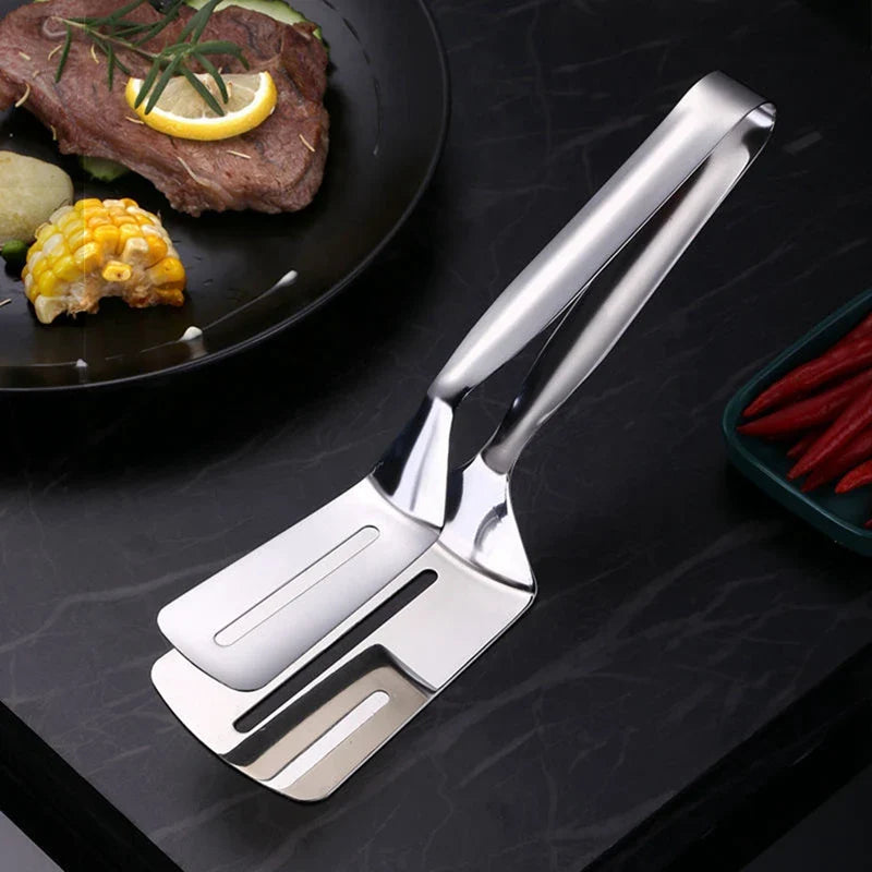 FlipMaster - Stainless Steel Kitchen Tongs
