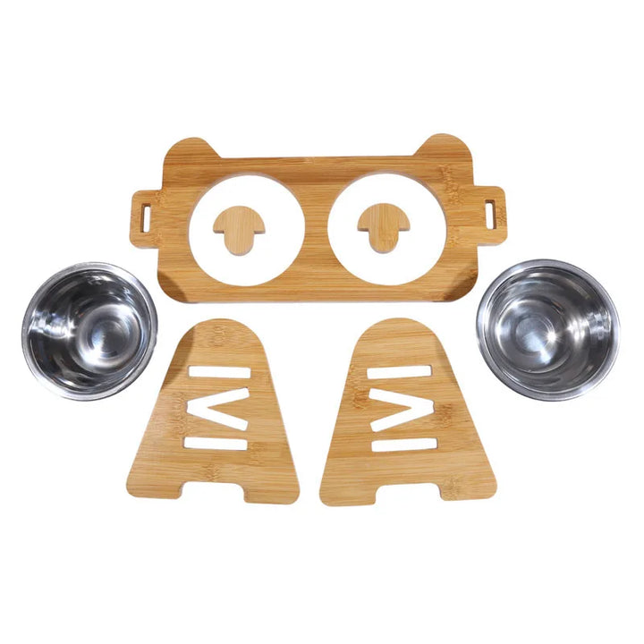 BambooElevate | Luxe Elevated Food and Water Bowl