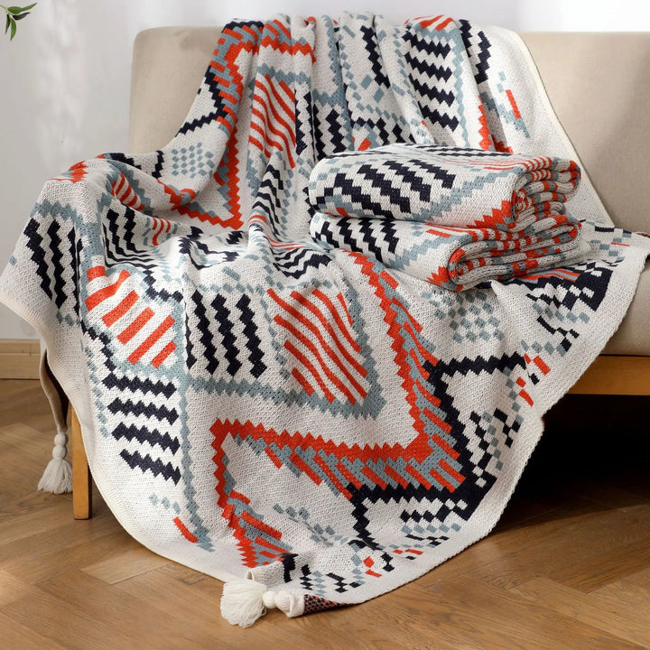 FringedSoftness | Leisure Blanket and Sofa Cover