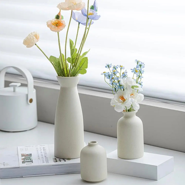 BohoBloom | Ceramic Vase Set for Modern Decoration