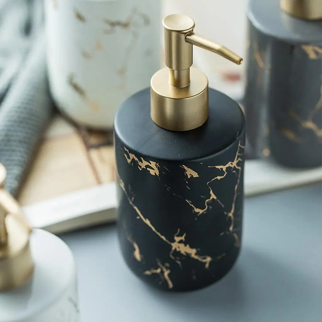 MarblePress | Ceramic Soap Dispenser