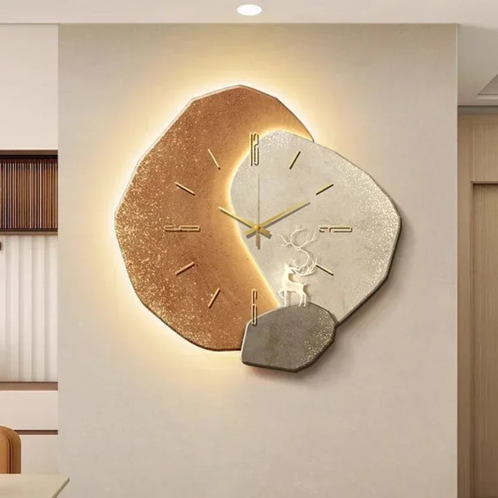 CalmDesign | Calming Wooden Clock for the Interior